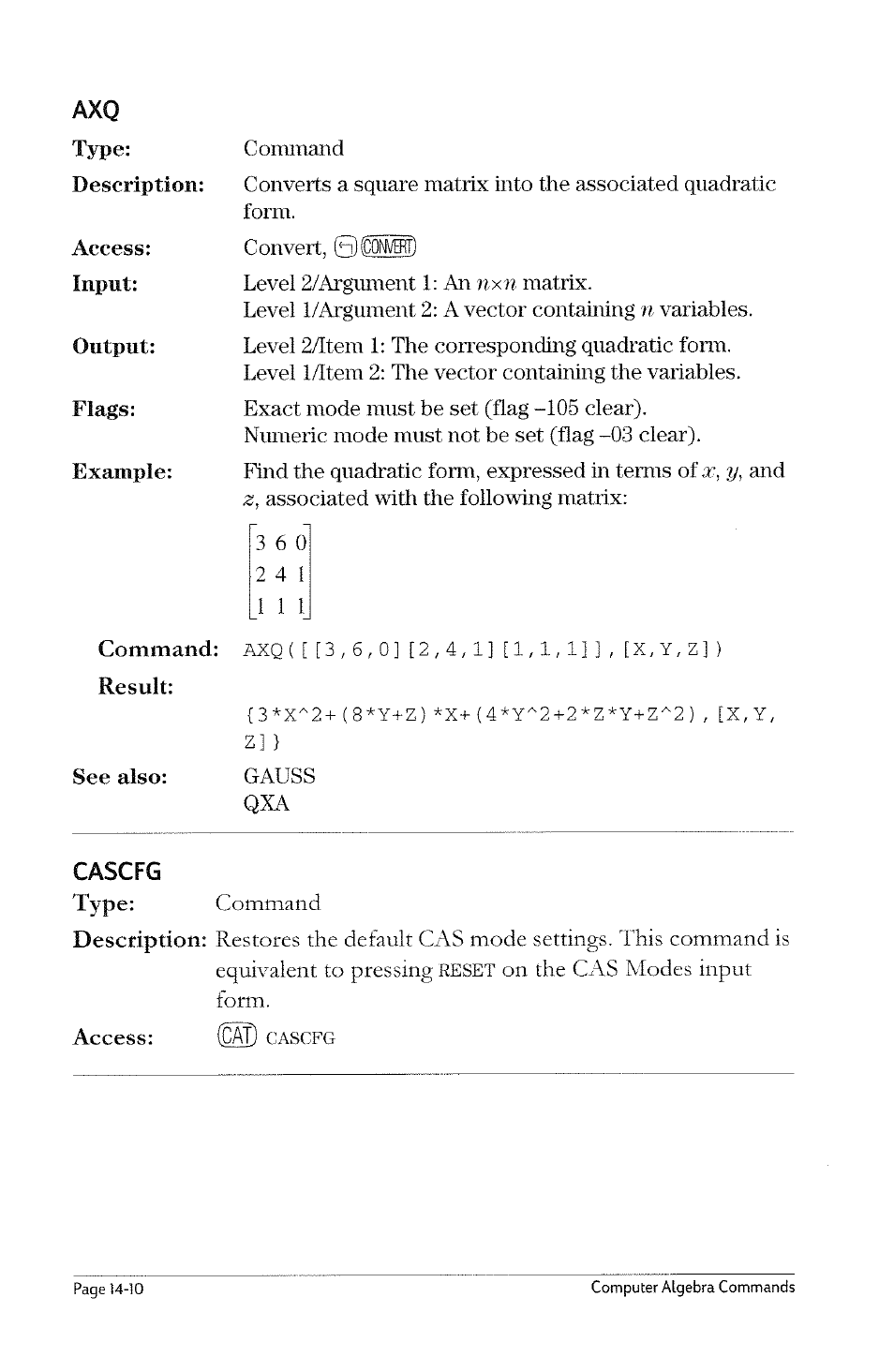 HP 49g Graphing Calculator User Manual | Page 132 / 199