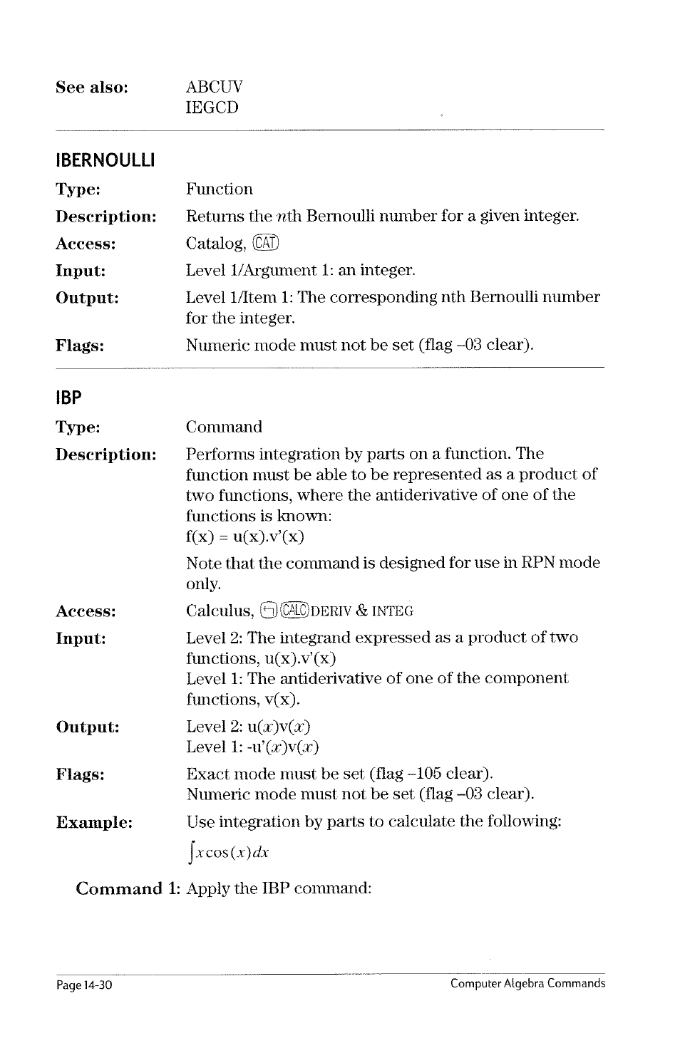 Labcuv | HP 49g Graphing Calculator User Manual | Page 152 / 199