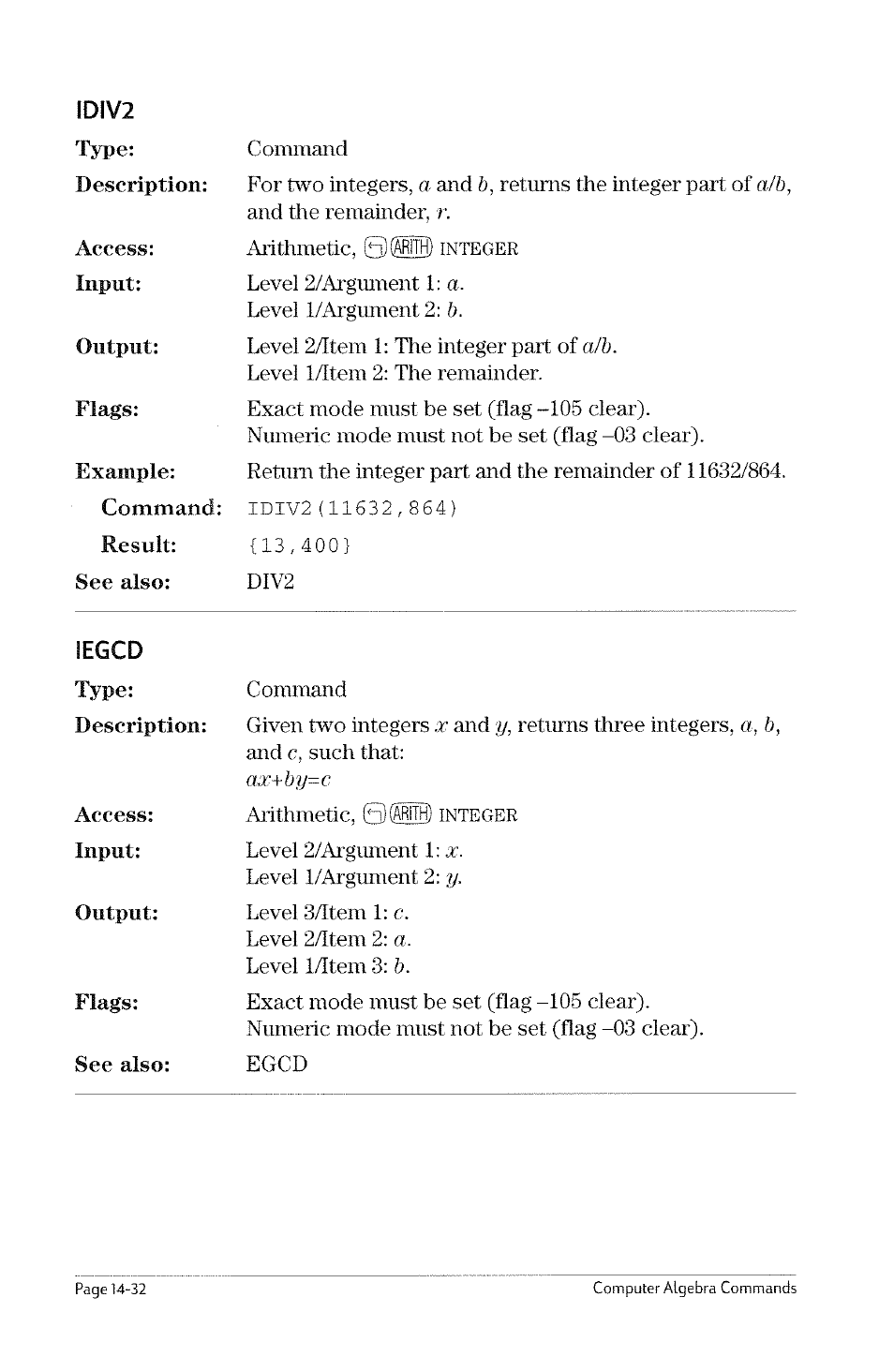 Ichinrem | HP 49g Graphing Calculator User Manual | Page 154 / 199