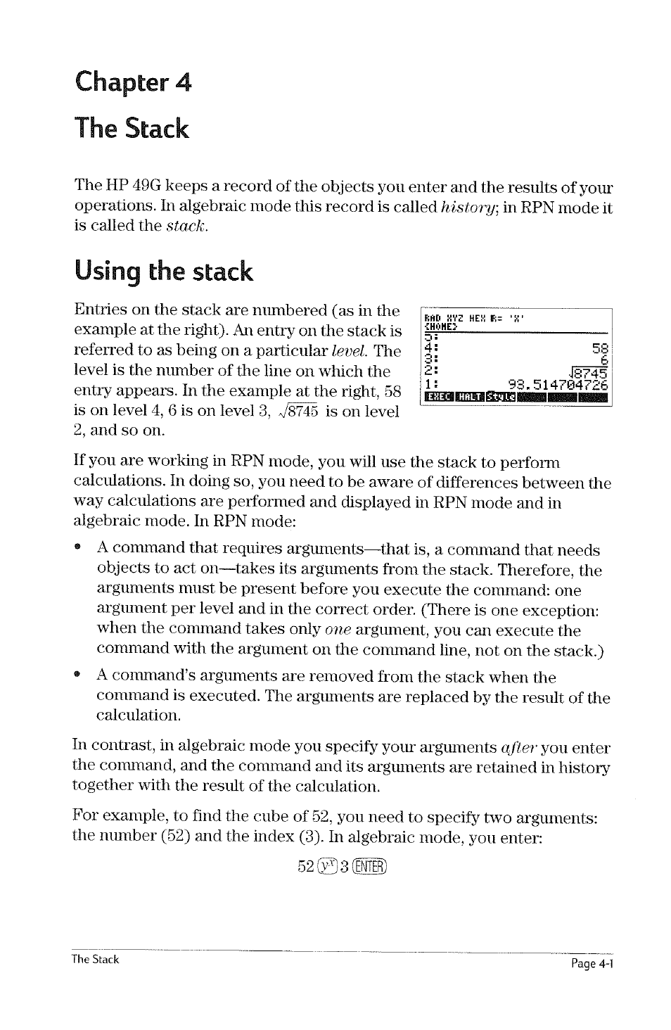 HP 49g Graphing Calculator User Manual | Page 37 / 199