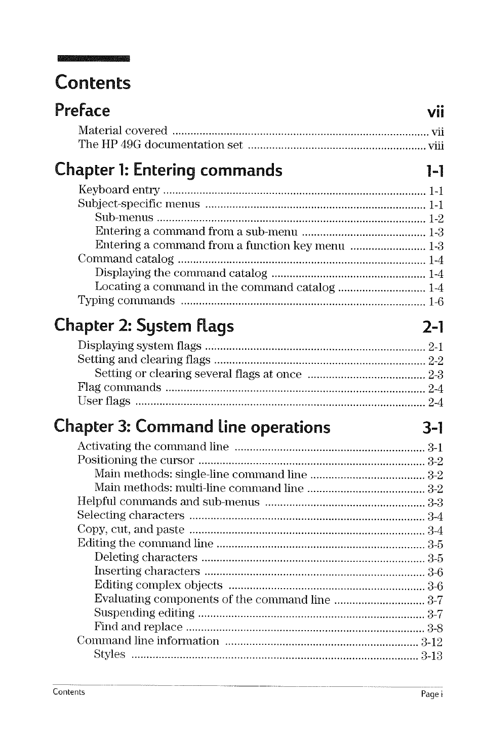 HP 49g Graphing Calculator User Manual | Page 5 / 199