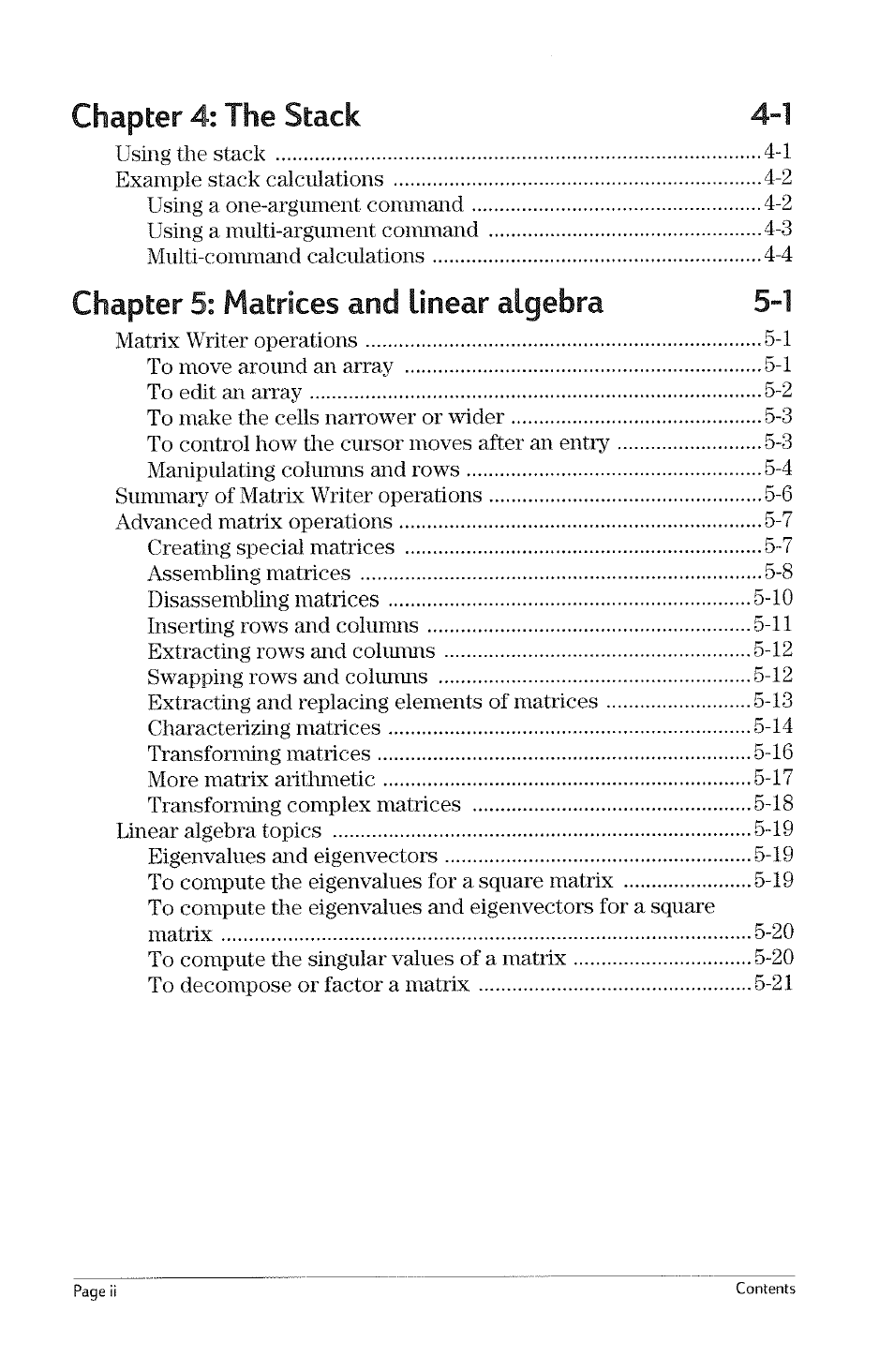 HP 49g Graphing Calculator User Manual | Page 6 / 199