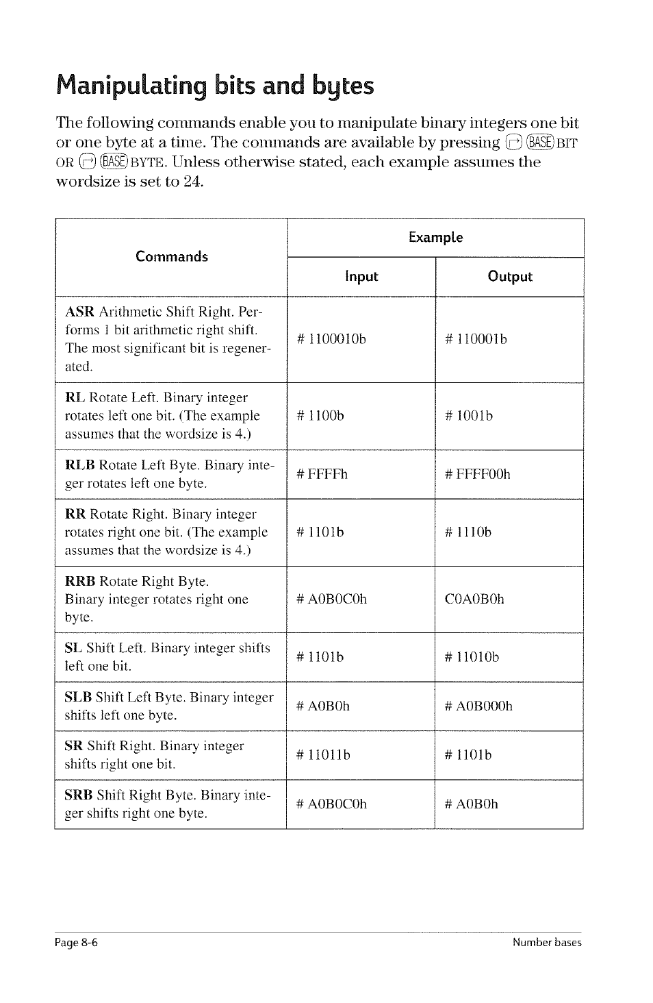 Using boolean operators, Using boolean operators -5 | HP 49g Graphing Calculator User Manual | Page 82 / 199