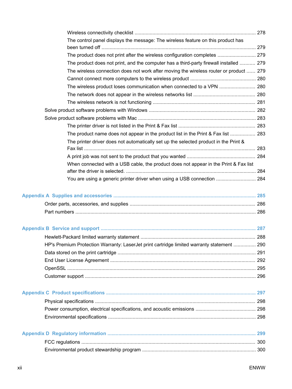 HP LaserJet Pro 300 Color MFP M375 User Manual | Page 14 / 344