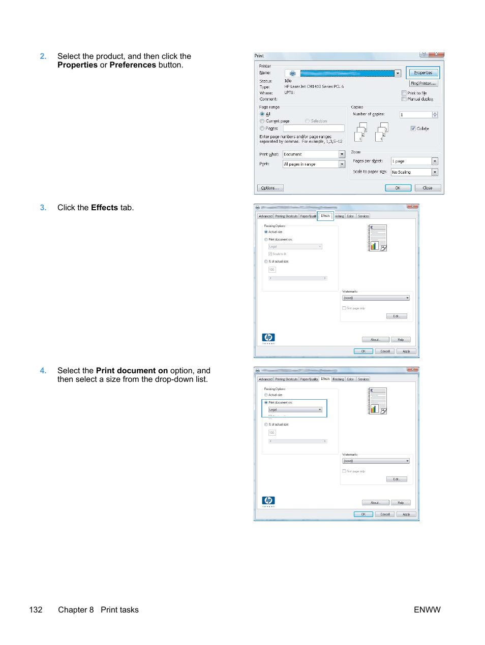 HP LaserJet Pro 300 Color MFP M375 User Manual | Page 148 / 344