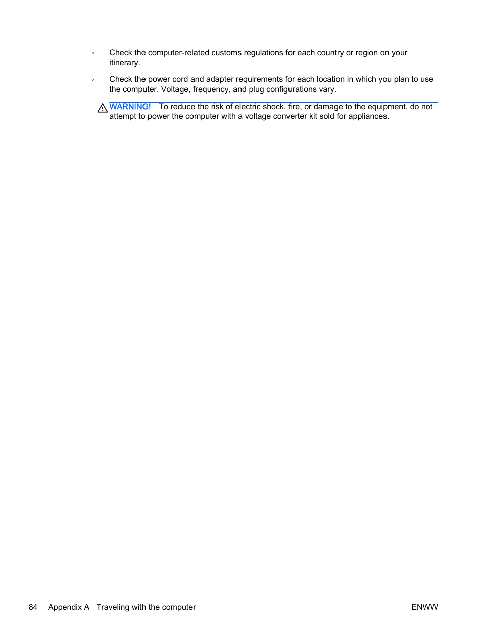 HP 350 G1 Notebook PC User Manual | Page 94 / 104