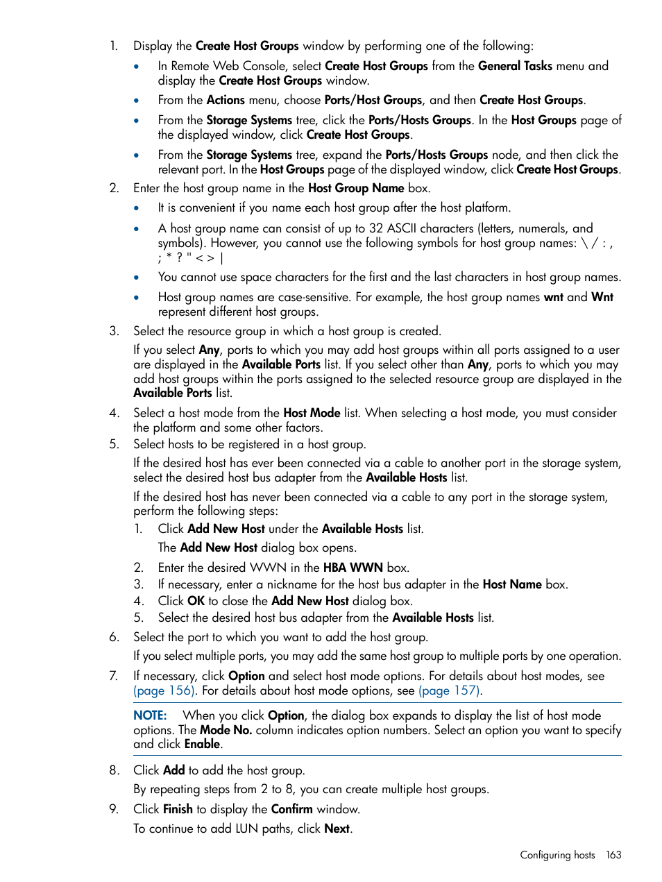HP XP P9500 Storage User Manual | Page 163 / 411