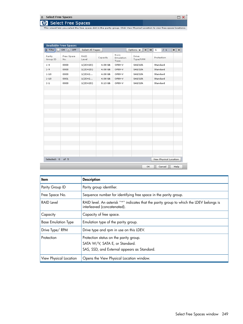 HP XP P9500 Storage User Manual | Page 249 / 411