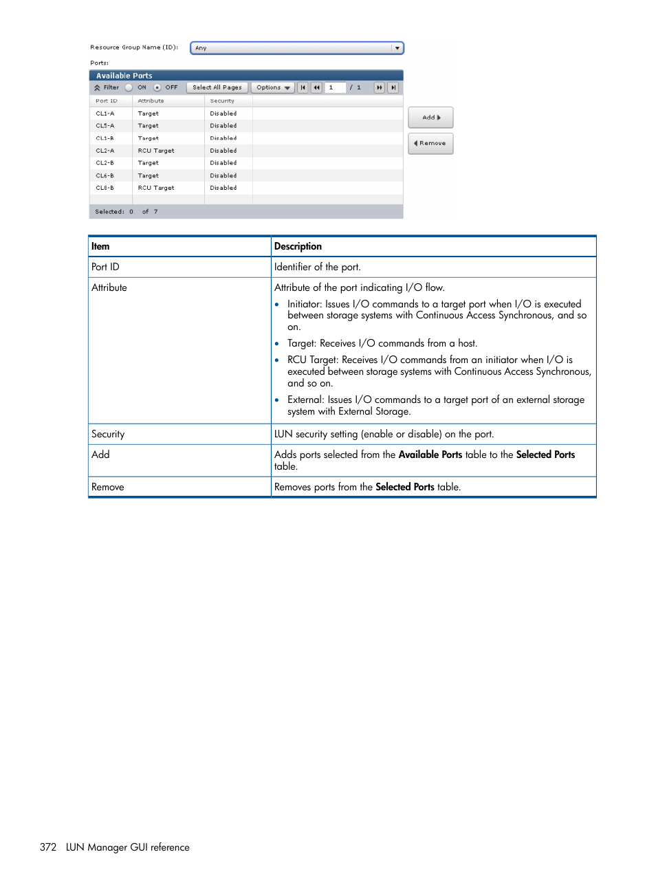 HP XP P9500 Storage User Manual | Page 372 / 411