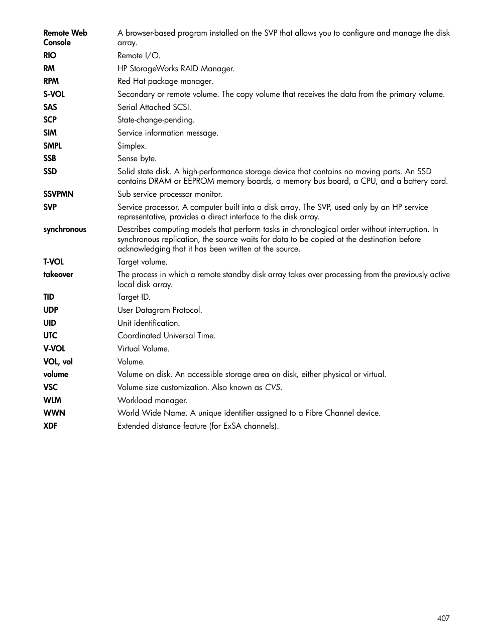 HP XP P9500 Storage User Manual | Page 407 / 411