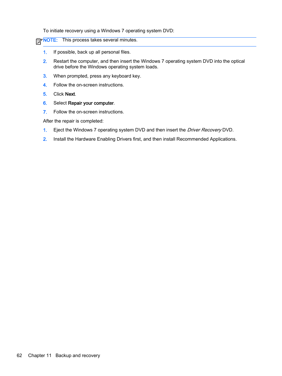 HP EliteBook Folio 1040 G1 Notebook PC User Manual | Page 72 / 90