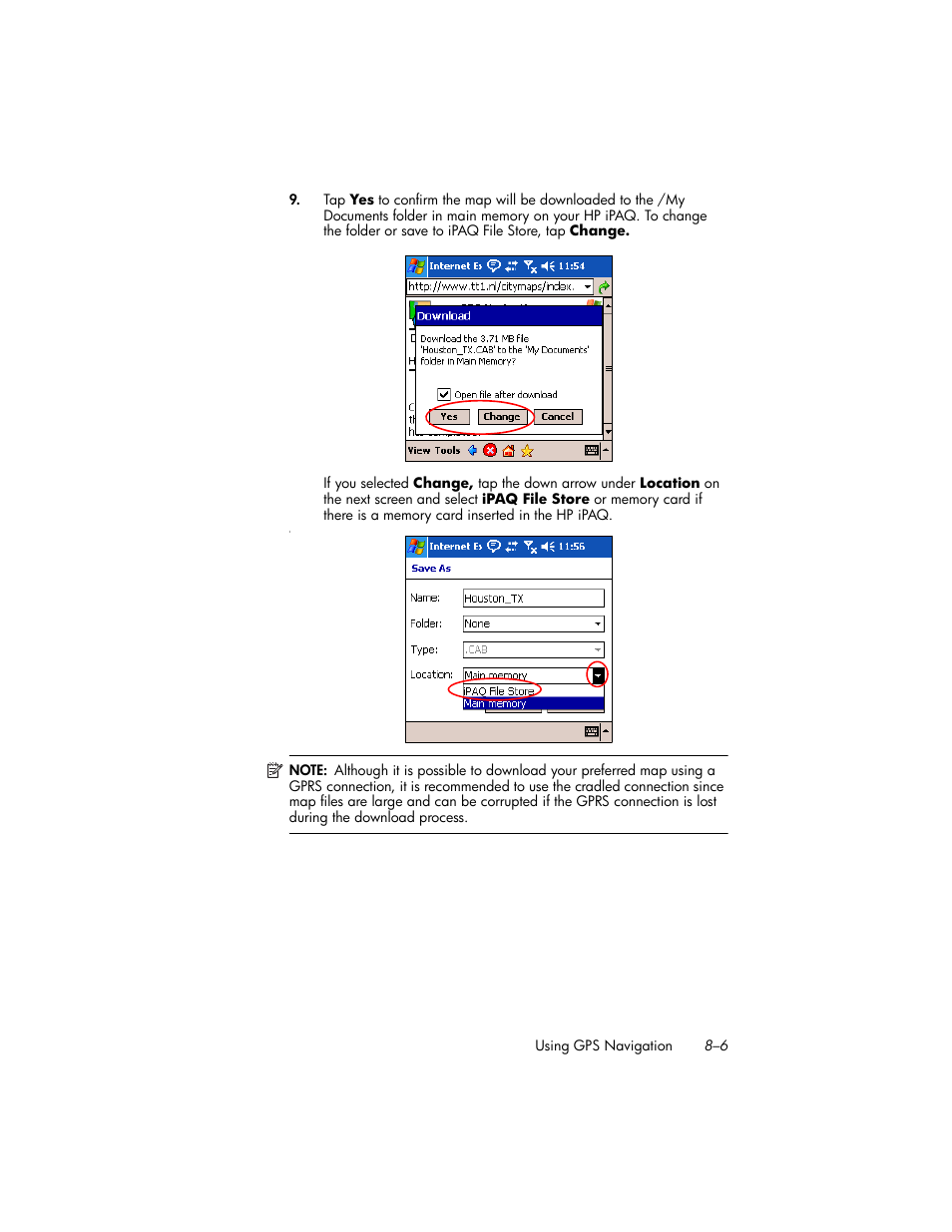 HP iPAQ hw6500 Unlocked Mobile Messenger series User Manual | Page 87 / 192