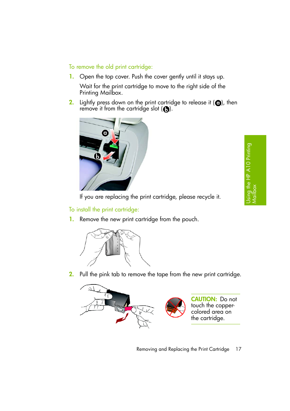 HP A10 Printing Mailbox User Manual | Page 17 / 30