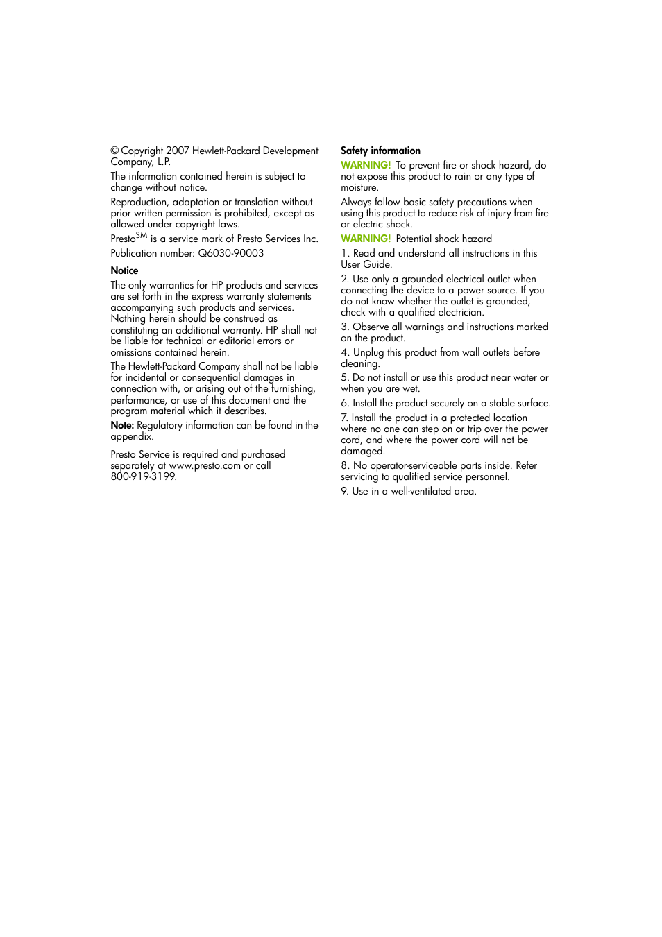 HP A10 Printing Mailbox User Manual | Page 2 / 30