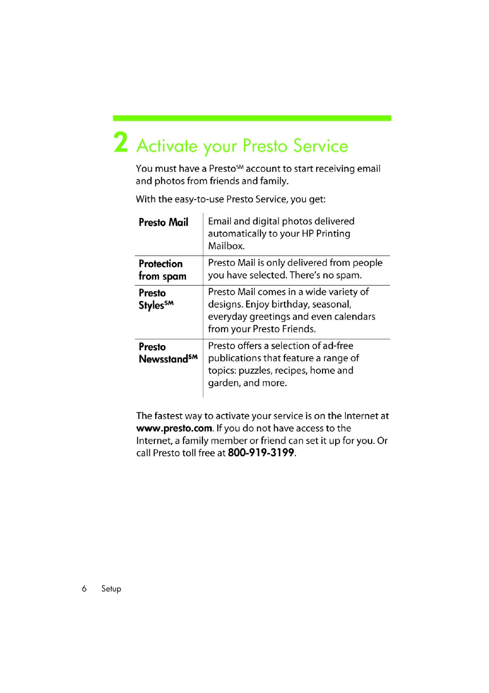 HP A10 Printing Mailbox User Manual | Page 6 / 30