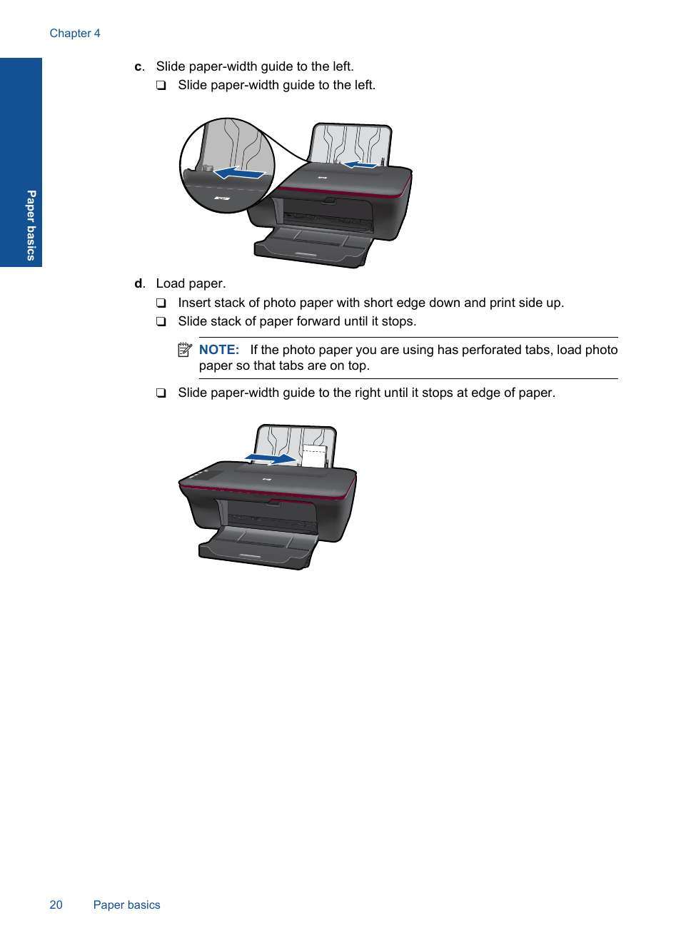 HP Deskjet 1056 All-in-One Printer - J410a User Manual | Page 22 / 54