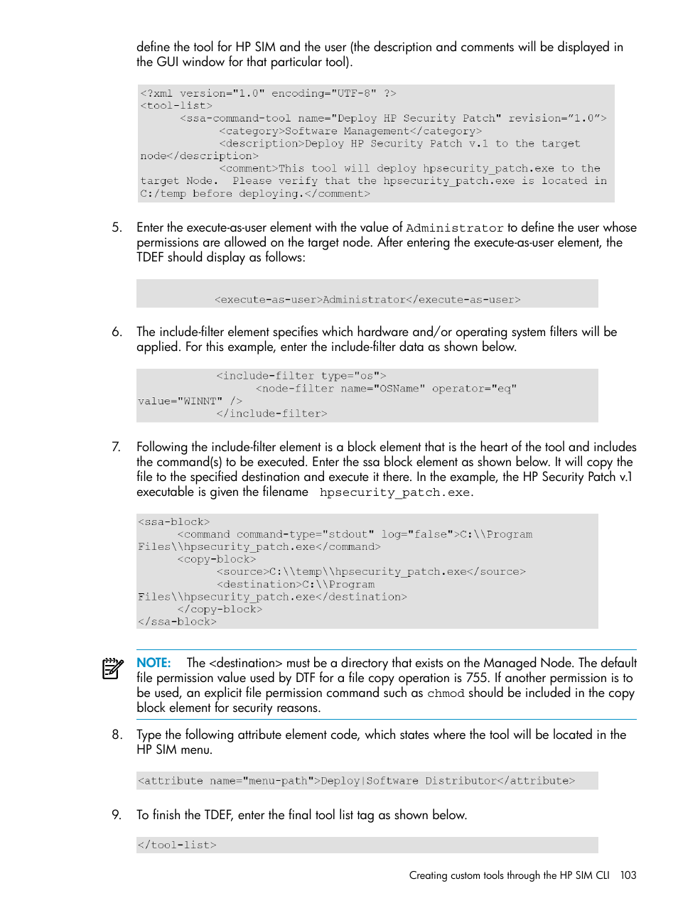 HP Systems Insight Manager User Manual | Page 103 / 253