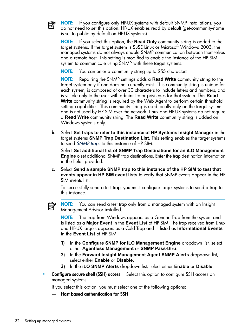 HP Systems Insight Manager User Manual | Page 32 / 253