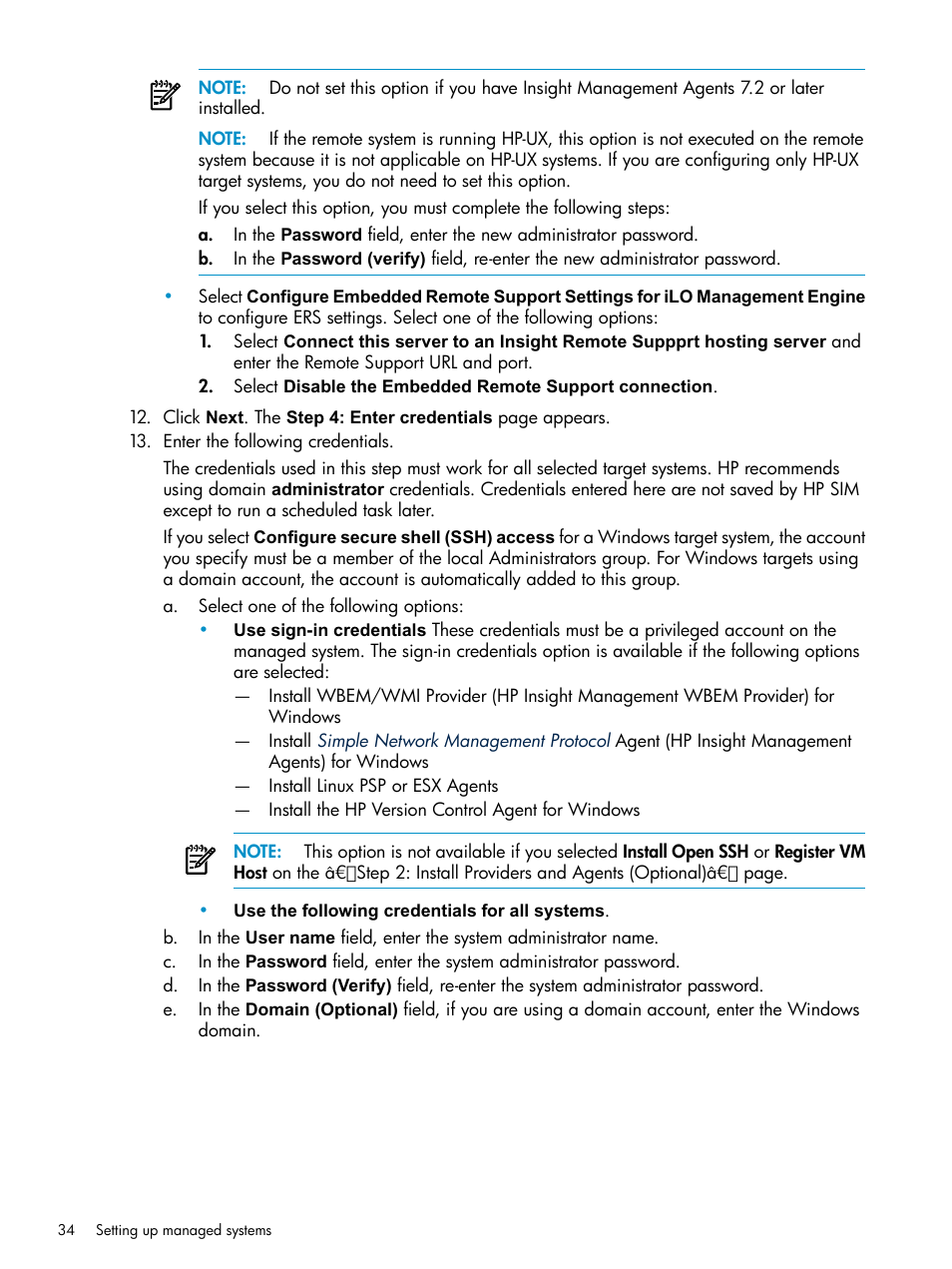 HP Systems Insight Manager User Manual | Page 34 / 253