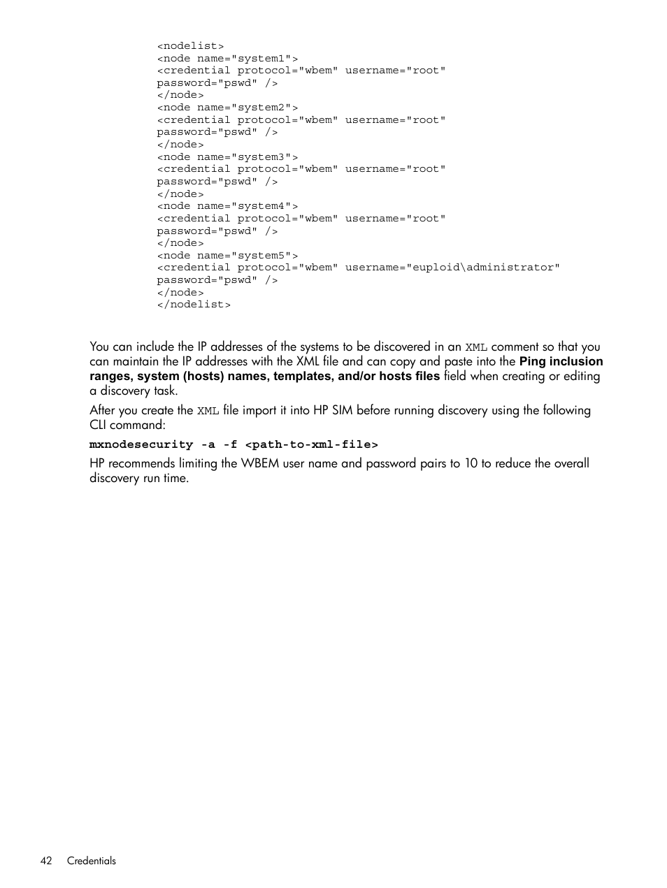 HP Systems Insight Manager User Manual | Page 42 / 253
