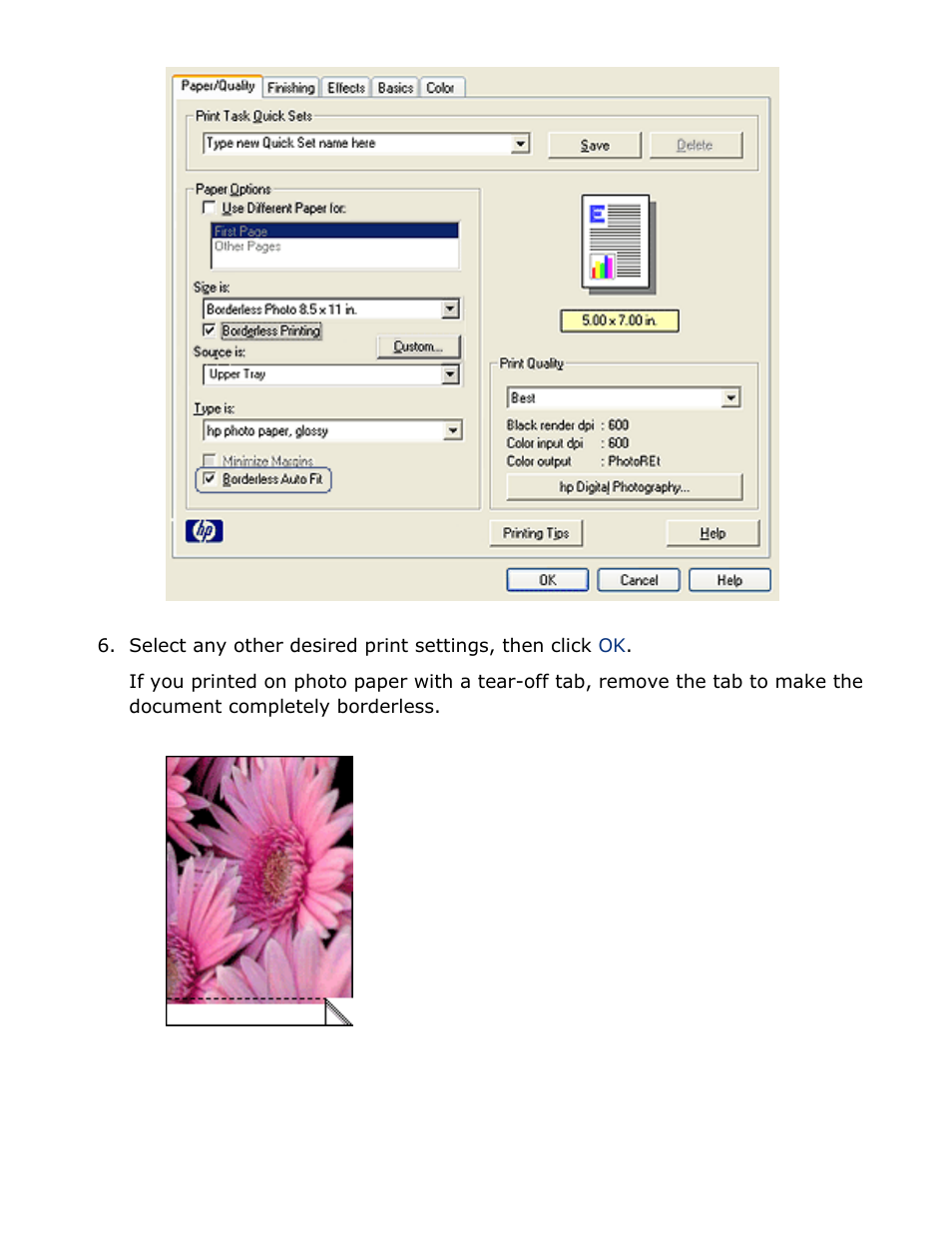 HP Deskjet 5850 Color Inkjet Printer User Manual | Page 118 / 217