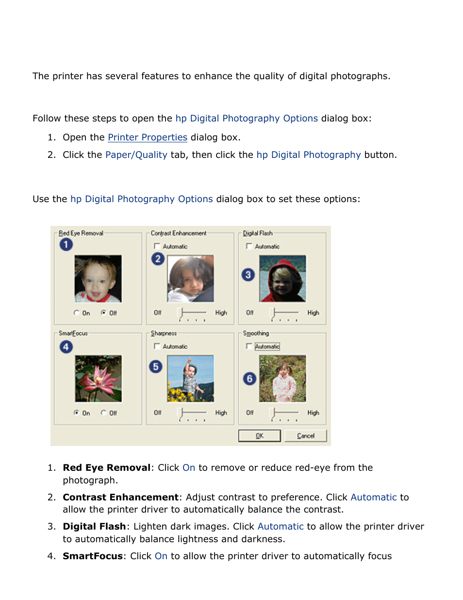 Printing digital photographs, Digital photo printing, Hp digital photography | Options | HP Deskjet 5850 Color Inkjet Printer User Manual | Page 119 / 217