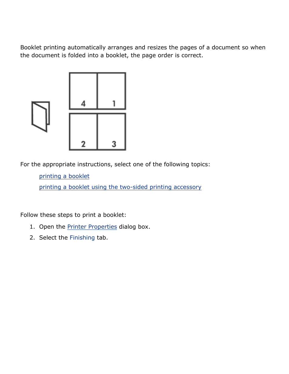 Printing a booklet | HP Deskjet 5850 Color Inkjet Printer User Manual | Page 130 / 217