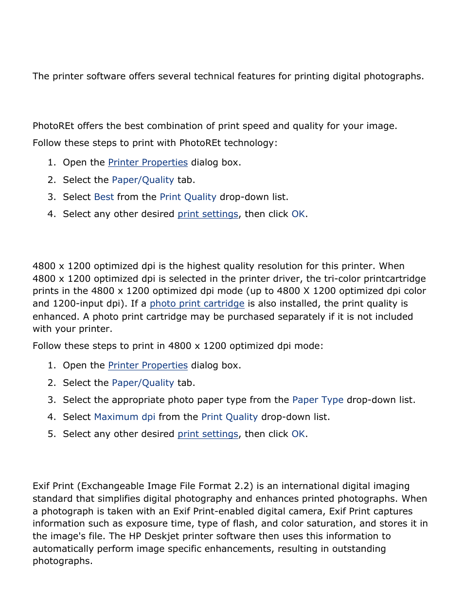 Digital photography technologies | HP Deskjet 5850 Color Inkjet Printer User Manual | Page 145 / 217