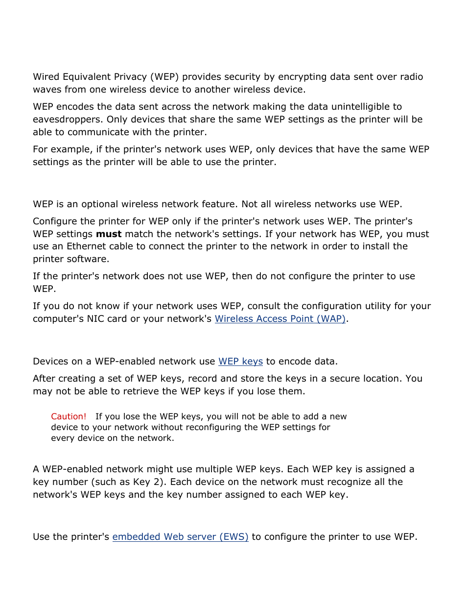 Wired equivalent privacy (wep), Or dynamic (as they | HP Deskjet 5850 Color Inkjet Printer User Manual | Page 16 / 217