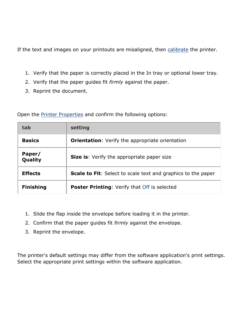 Document is misprinted | HP Deskjet 5850 Color Inkjet Printer User Manual | Page 203 / 217