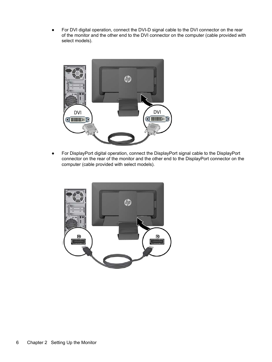 HP EliteDisplay E221c 21.5-inch Webcam LED Backlit Monitor User Manual | Page 12 / 30