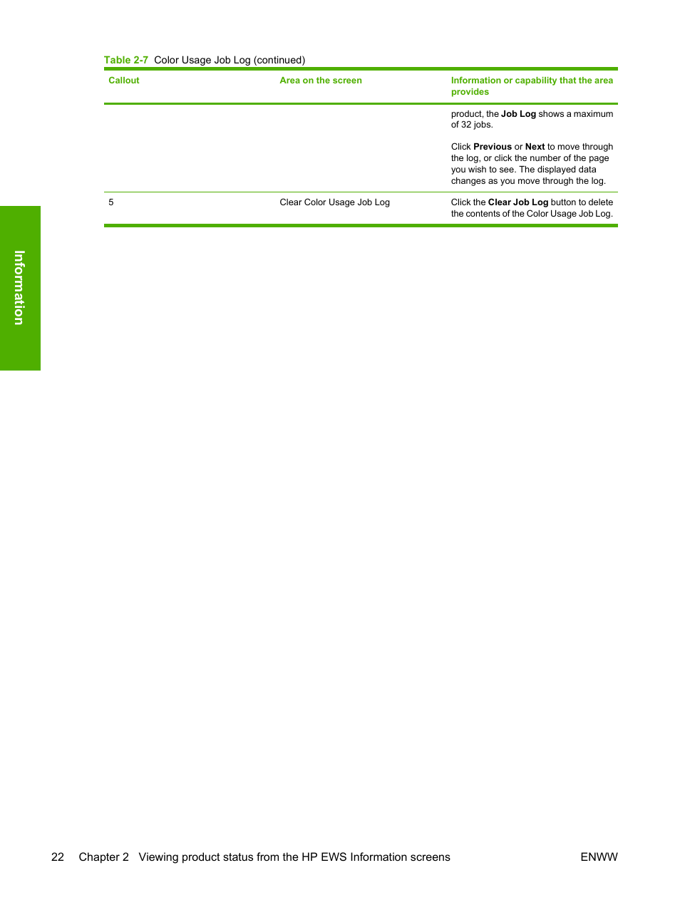 Informat ion | HP Color LaserJet CP3505 Printer series User Manual | Page 30 / 72