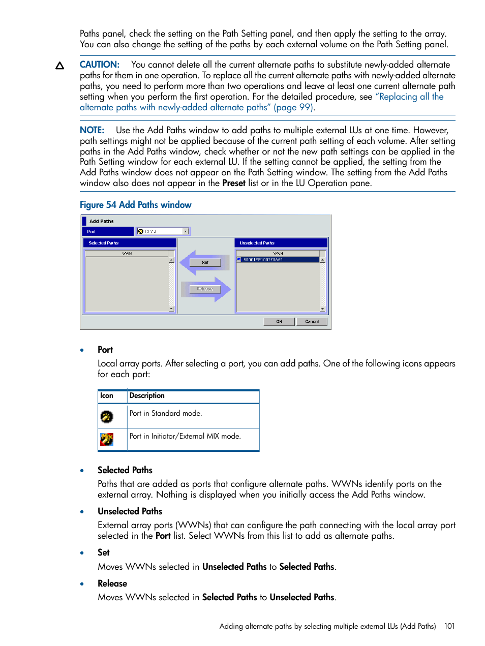 HP StorageWorks XP Remote Web Console Software User Manual | Page 101 / 169