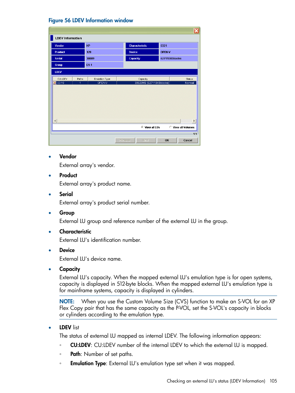HP StorageWorks XP Remote Web Console Software User Manual | Page 105 / 169