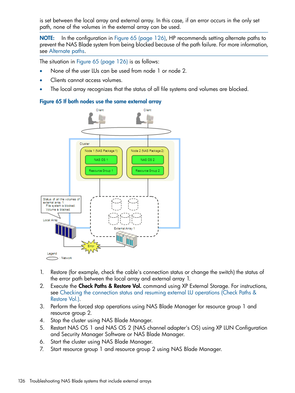 HP StorageWorks XP Remote Web Console Software User Manual | Page 126 / 169