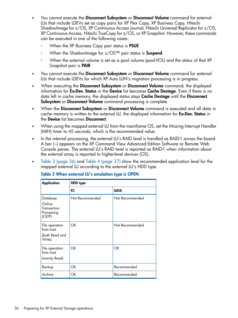 HP StorageWorks XP Remote Web Console Software User Manual | Page 36 / 169