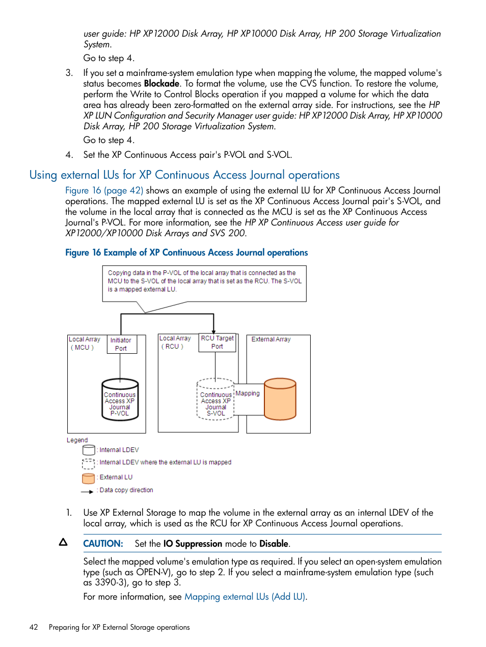 HP StorageWorks XP Remote Web Console Software User Manual | Page 42 / 169