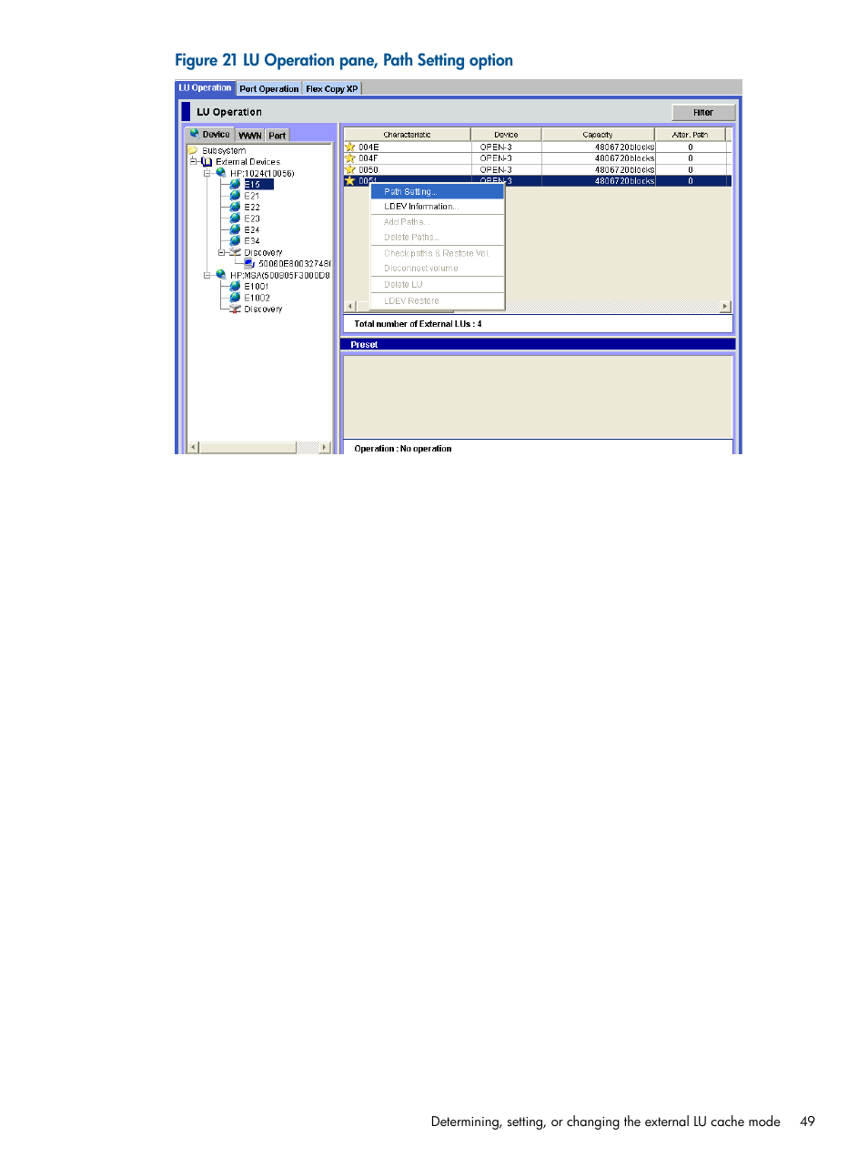 HP StorageWorks XP Remote Web Console Software User Manual | Page 49 / 169