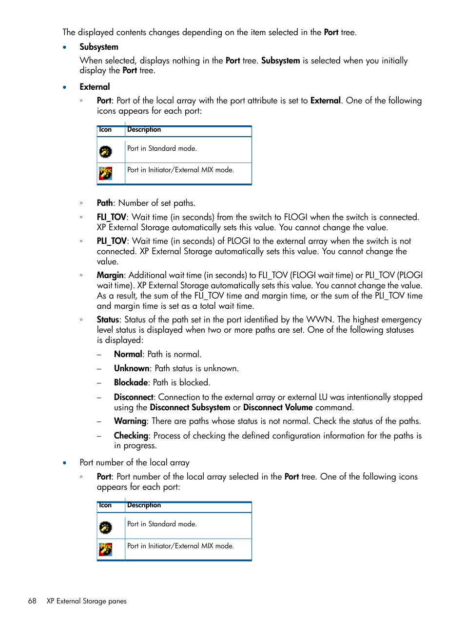 HP StorageWorks XP Remote Web Console Software User Manual | Page 68 / 169