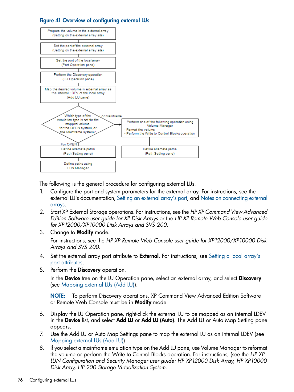 HP StorageWorks XP Remote Web Console Software User Manual | Page 76 / 169