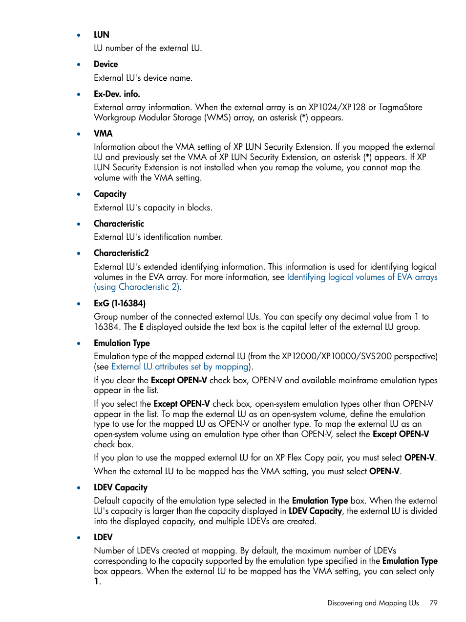 HP StorageWorks XP Remote Web Console Software User Manual | Page 79 / 169