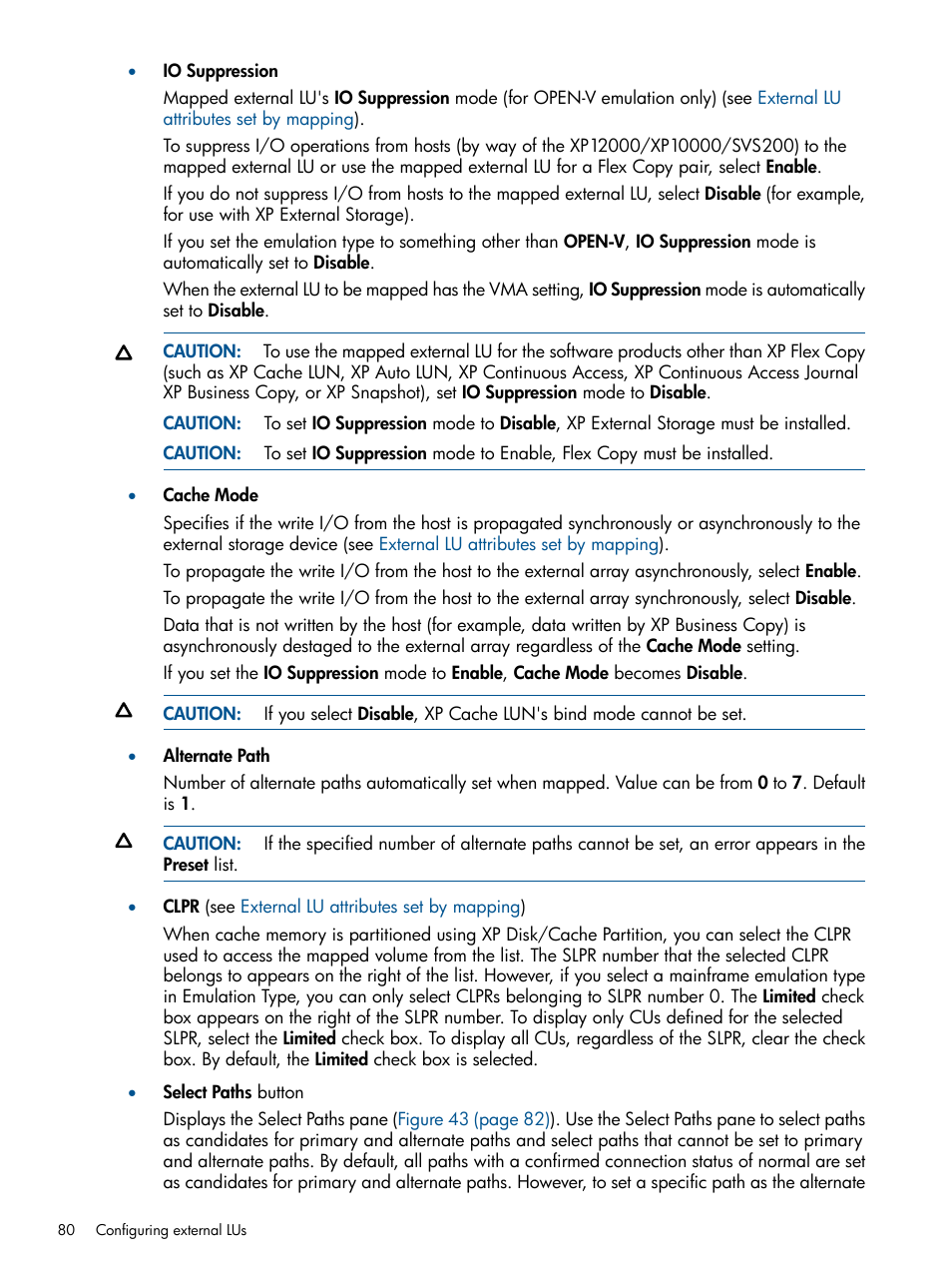 HP StorageWorks XP Remote Web Console Software User Manual | Page 80 / 169