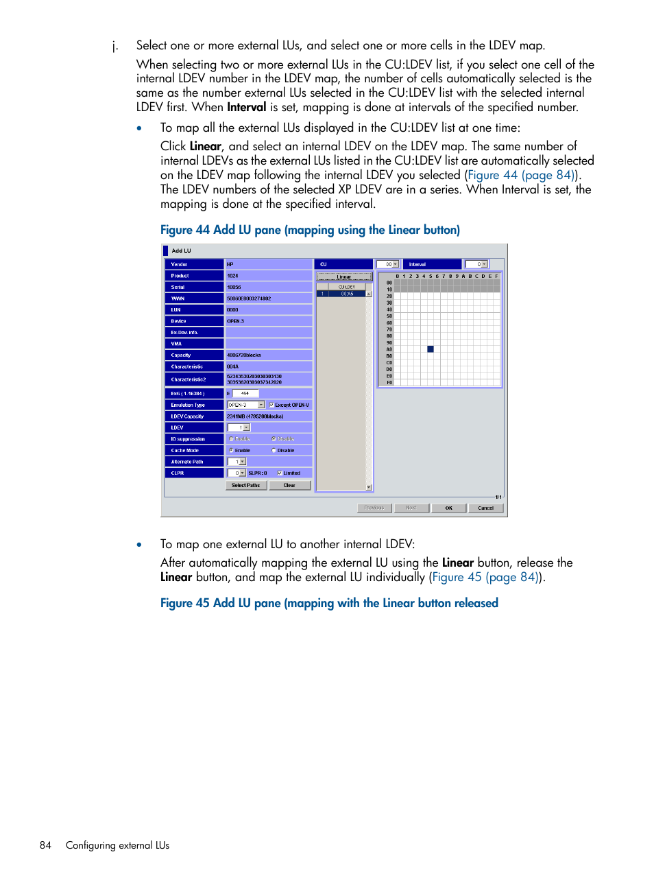 HP StorageWorks XP Remote Web Console Software User Manual | Page 84 / 169