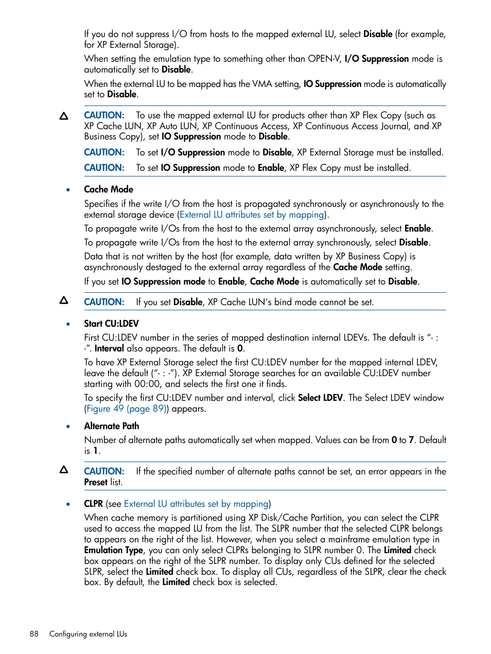 HP StorageWorks XP Remote Web Console Software User Manual | Page 88 / 169