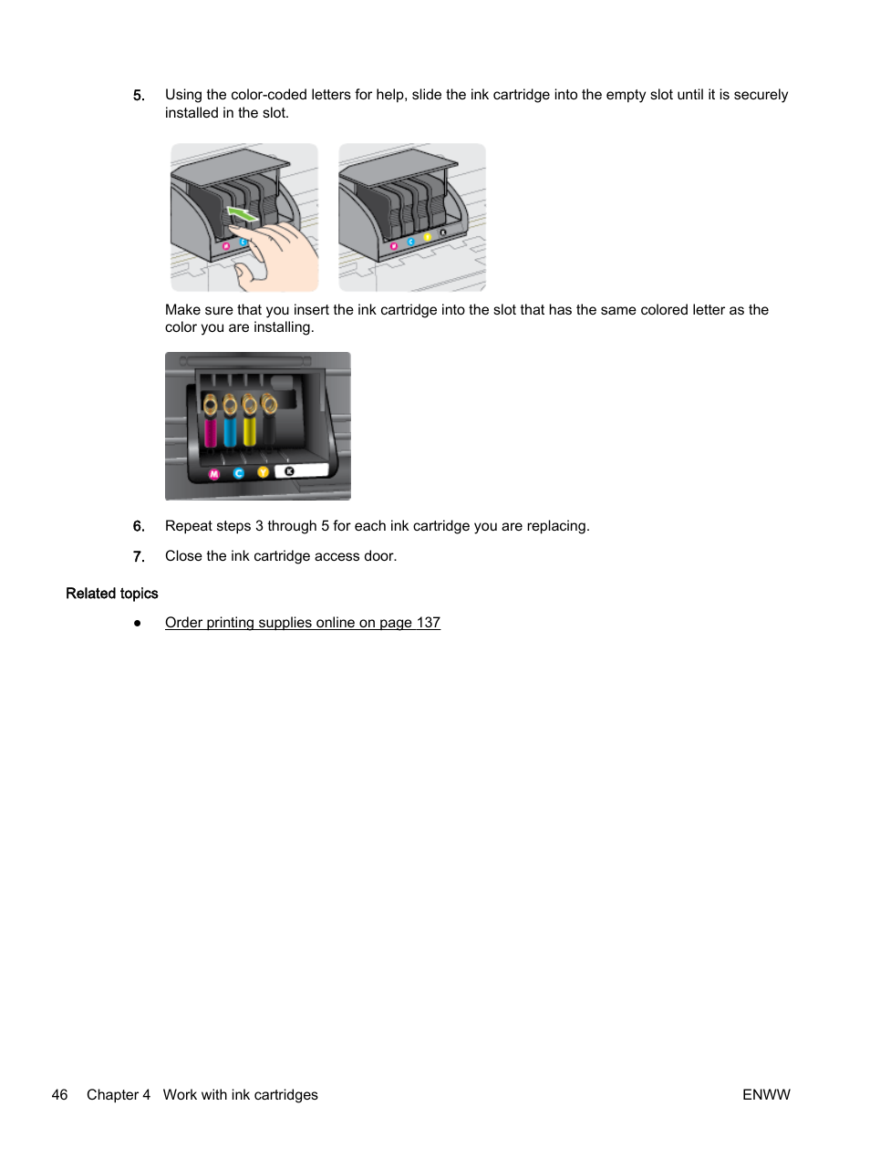 HP Officejet 7110 Wide Format ePrinter - H812a User Manual | Page 59 / 213
