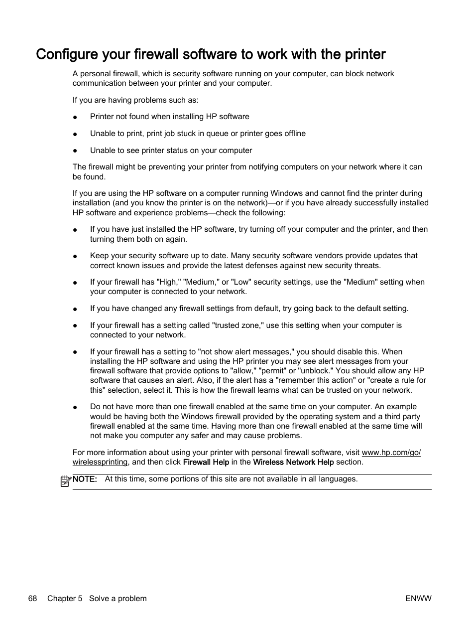 HP Officejet 7110 Wide Format ePrinter - H812a User Manual | Page 81 / 213