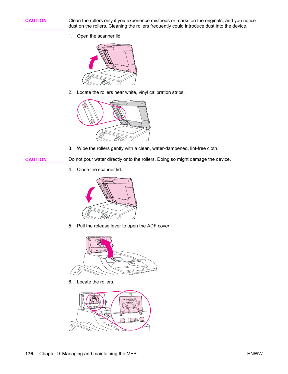 HP LaserJet 4345 Multifunction Printer series User Manual | Page 190 / 324