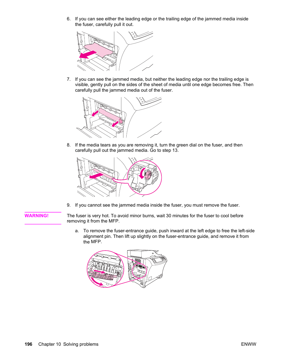 HP LaserJet 4345 Multifunction Printer series User Manual | Page 210 / 324