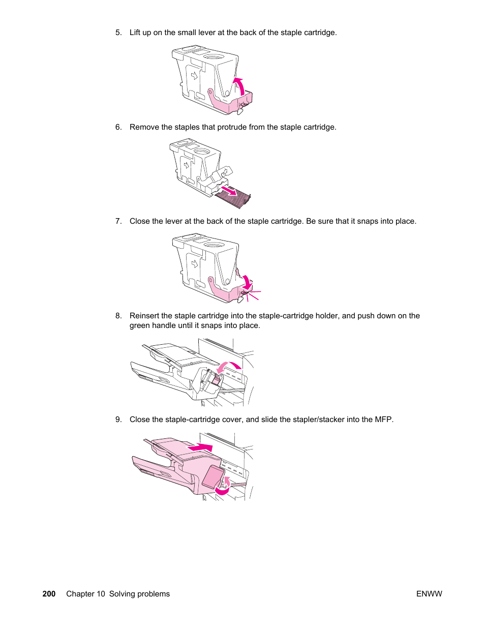 HP LaserJet 4345 Multifunction Printer series User Manual | Page 214 / 324