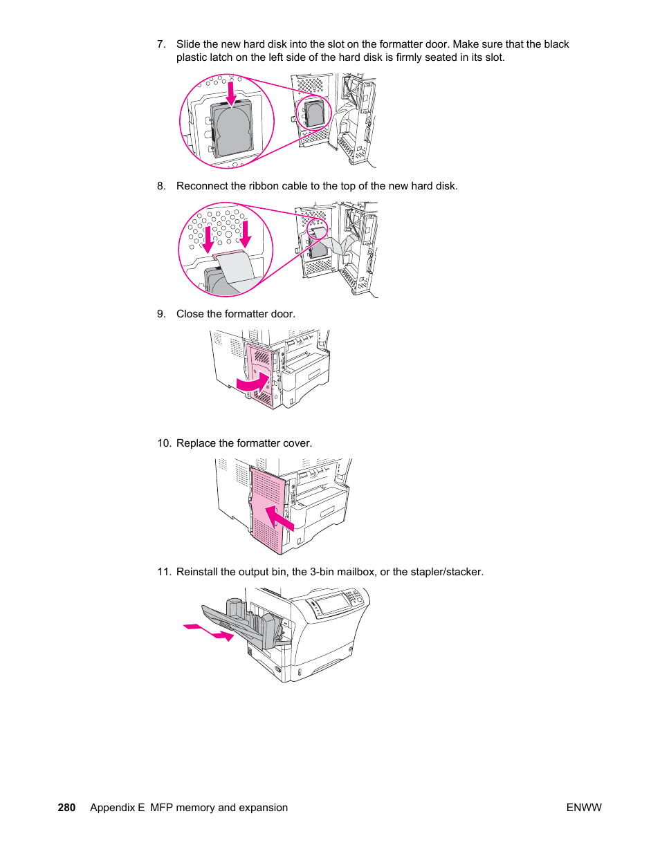 HP LaserJet 4345 Multifunction Printer series User Manual | Page 294 / 324